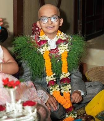 Our Kid is also happy after Upanayana Samskara